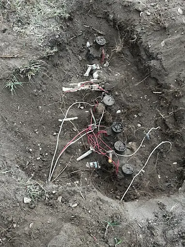 Irrigation valve replacement project
