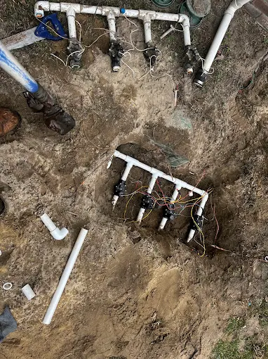 Irrigation valve replacement project