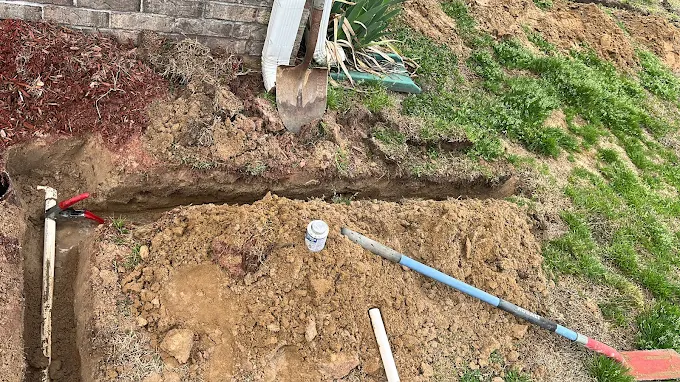 Leak repair before and after