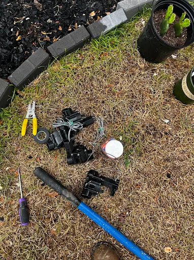 Irrigation valve replacement project